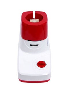 GEEPAS 3-Piece  2-In-1 Mixer Grinder With Jars Set 550.0 W GSB5456N Red/White/Silver  - Image 2