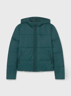 BlueAge Always Working Hooded Jacket Green  - Image 1