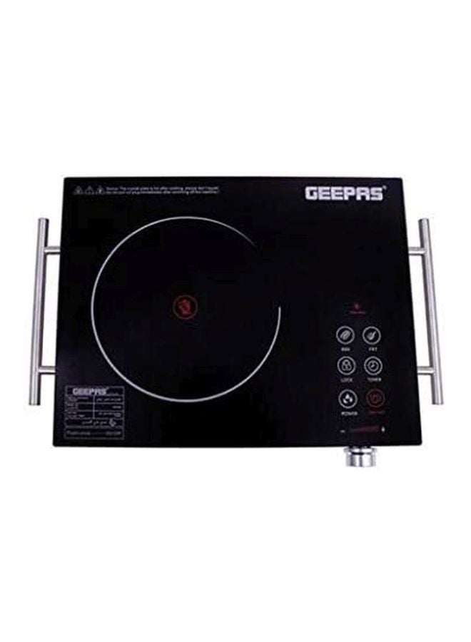 GEEPAS Digital Infrared Cooker With Ceramic Heating Element, 4 Digit LED Display, Touch Control, Multi Stage Cooking Option GIC6920 Red/Black - Image 2