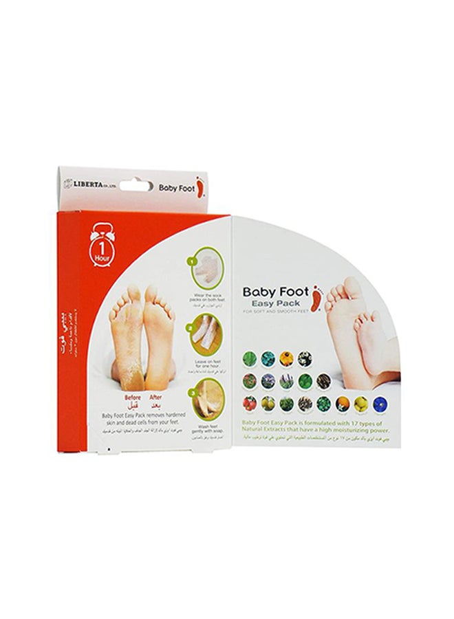 Baby Foot - Exfoliant Lavender Foot Care Red/White - Image 1