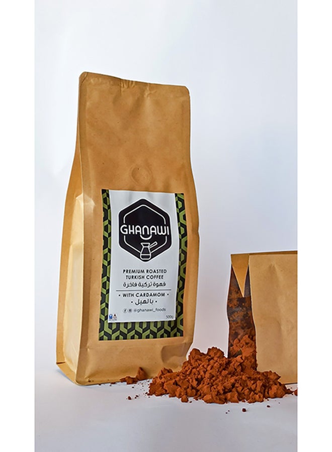 Ghanawi Premium Roasted Turkish Coffee 500grams - Image 3