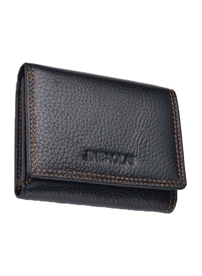 Beauenty Tri-Fold Leather Wallet Black  - Image 1