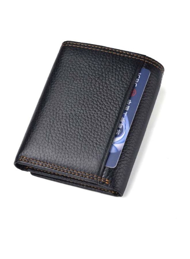 Beauenty Tri-Fold Leather Wallet Black  - Image 2