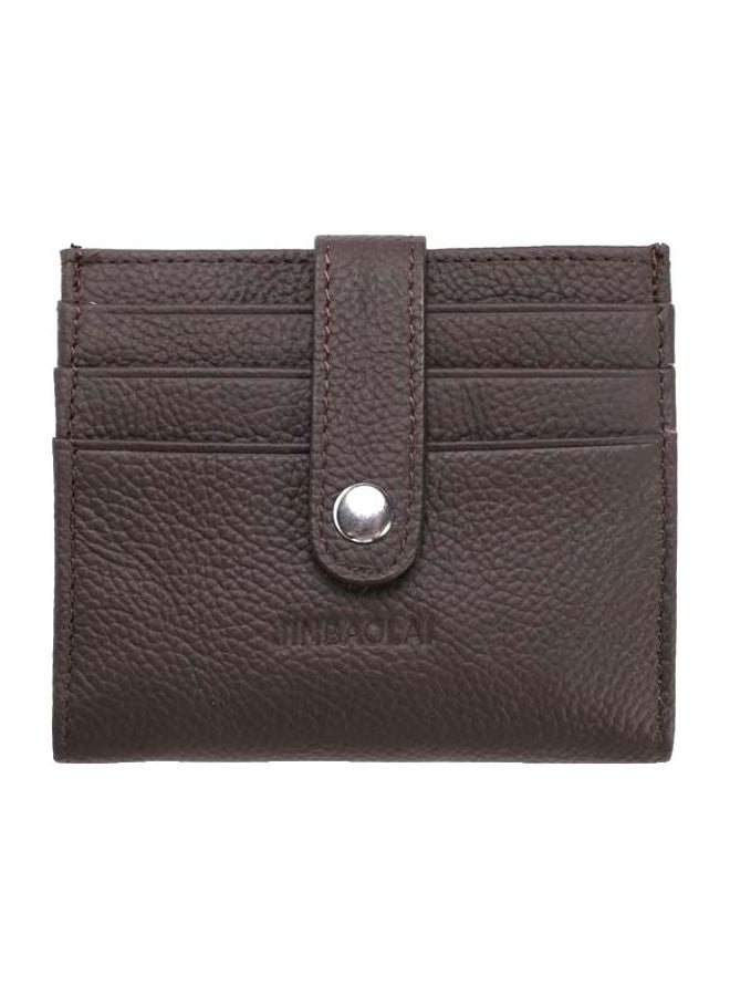 Beauenty Multipocket Leather Card Holder Coffee - Image 1