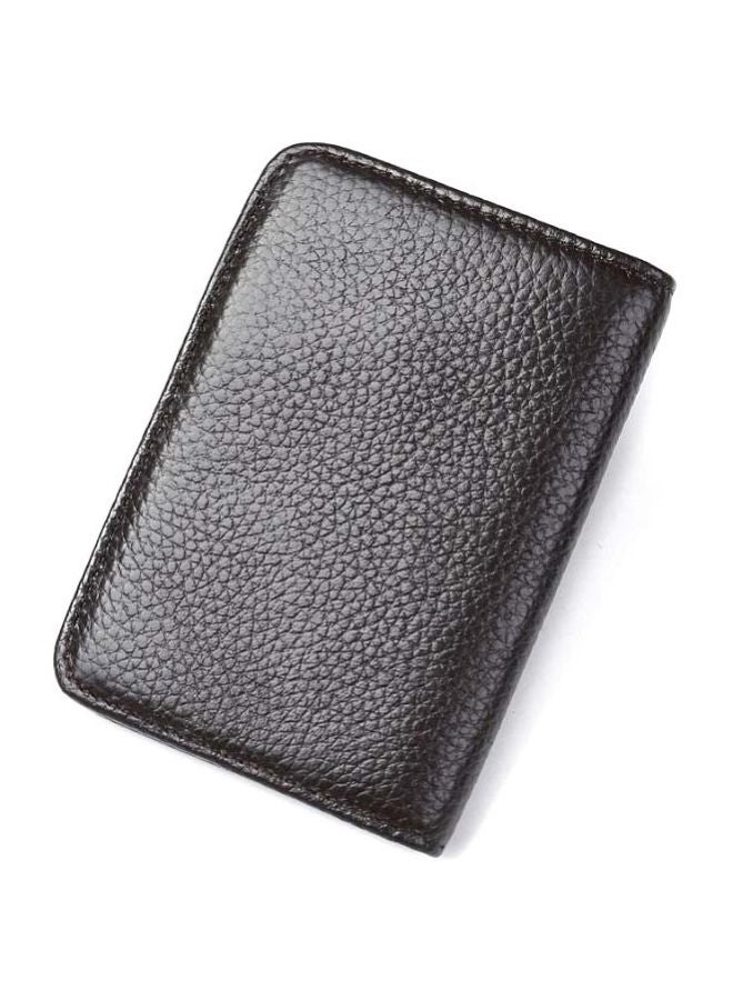 Beauenty Bi-Fold Leather Card Holder Coffee  - Image 2