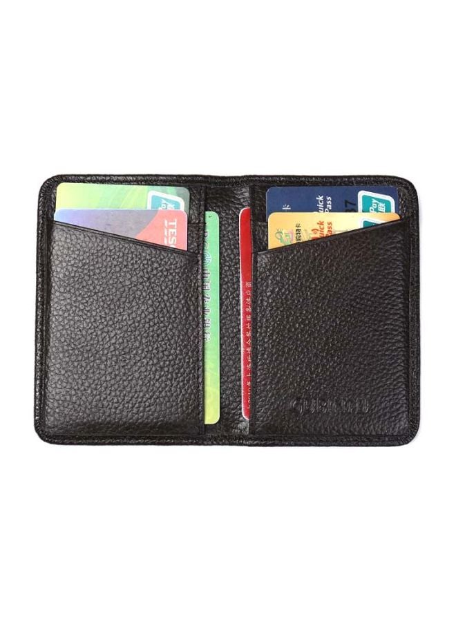 Beauenty Bi-Fold Leather Card Holder Coffee  - Image 3