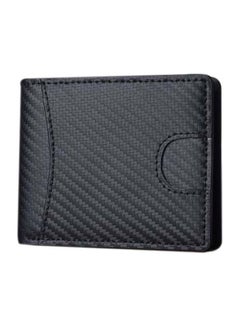 Bi-Fold Leather Wallet Black
