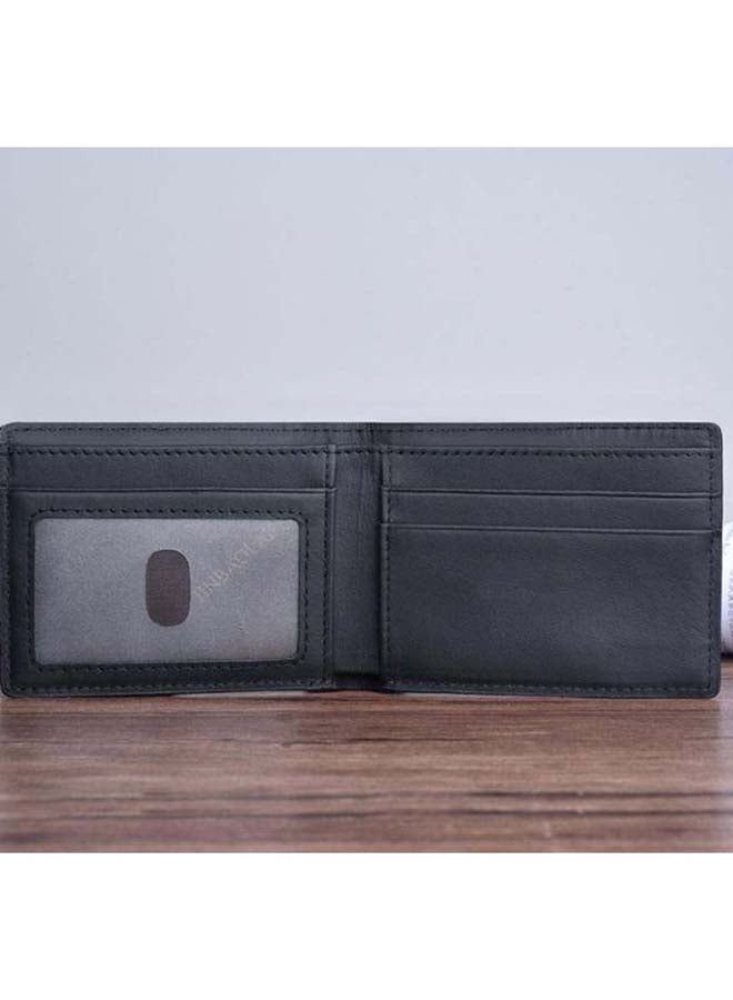 Beauenty - Bi-Fold Leather Wallet Black - Image 1