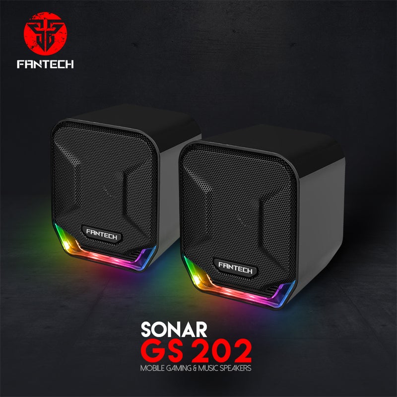 FANTECH 2-Piece GS202 Sonar Wired Gaming speaker Set - Image 3
