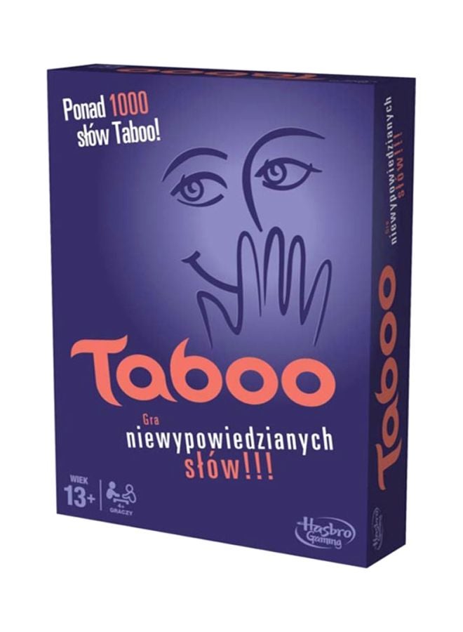 HASBRO - GAMING - Taboo The Game Of Unspeakable Fun - Image 1
