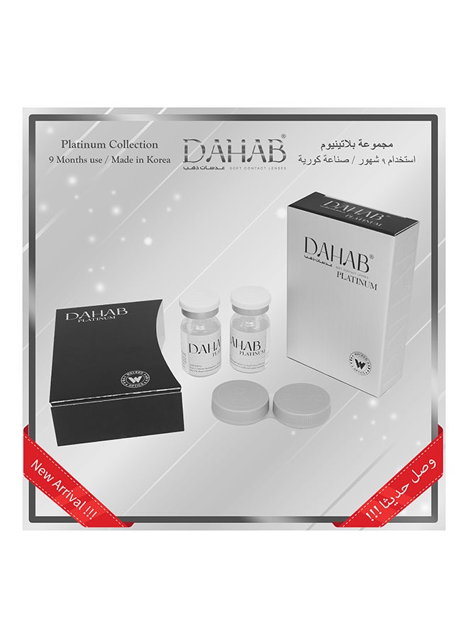 Dahab 9 Months Disposable Platinum Collection Contact Lenses  - Image 4
