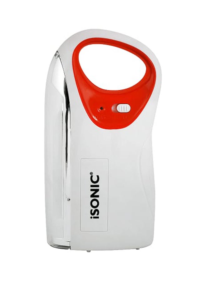 آي سونيك كشاف طوارئ بمصباح LED قابل لإعادة الشحن أبيض/أحمر - Image 1