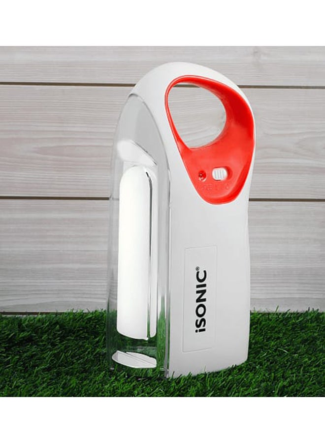 آي سونيك كشاف طوارئ بمصباح LED قابل لإعادة الشحن أبيض/أحمر - Image 3