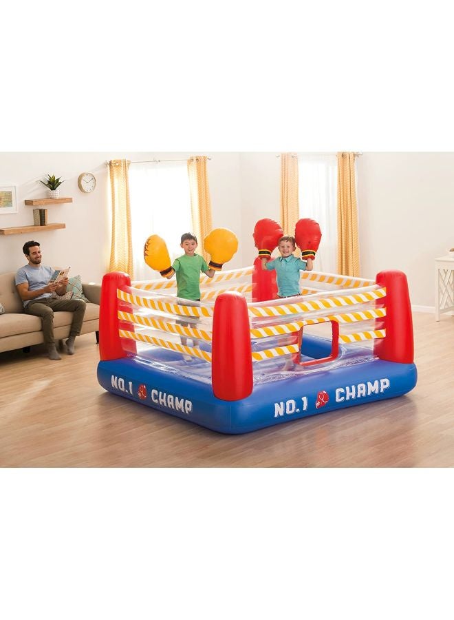 INTEX - Jump-O-Lene Boxing Ring Bouncer 226x226x110cm 226x226x110cm - Image 1