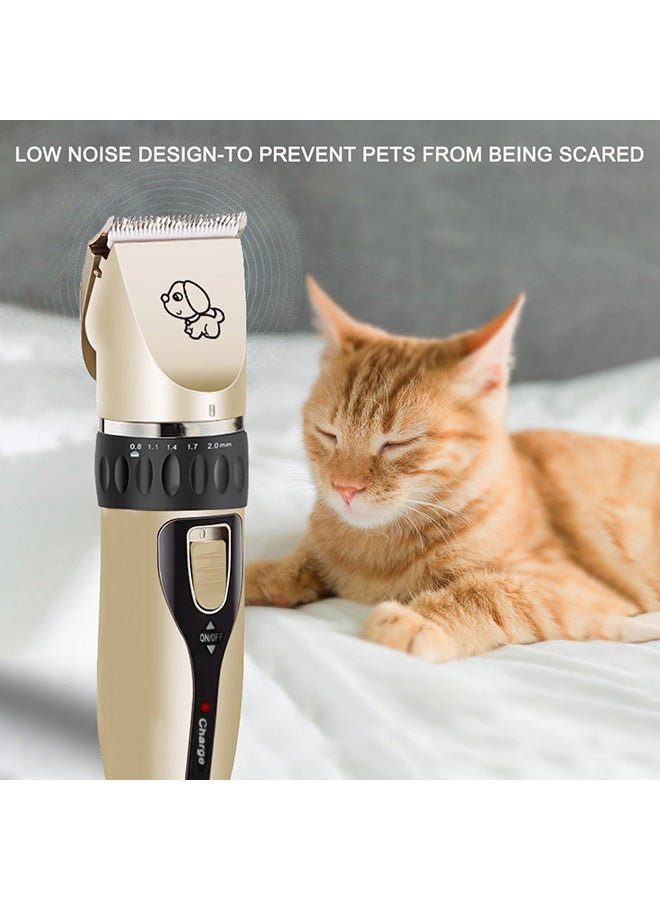 مجموعة الأدوات الكهربائية لتشذيب شعر الحيوانات الأليفة متعدد الألوان 25x17x6سم - Image 5