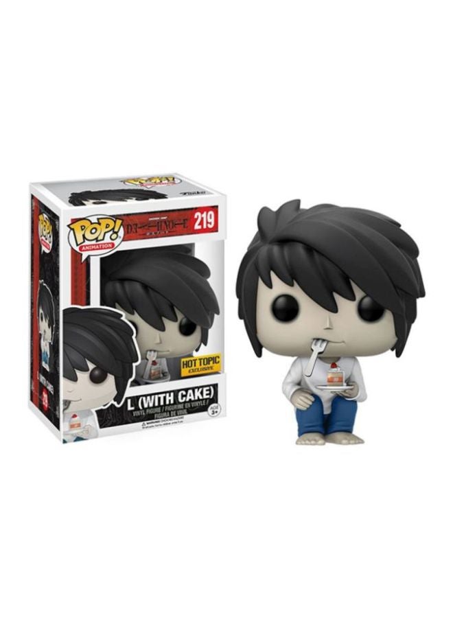 كياوكاي - مجسم برأس كبير هزاز لشخصية إل التاريخية والمشهورة مع قالب كيك من سلسلة Death Note طراز 219 10سم - Image 1
