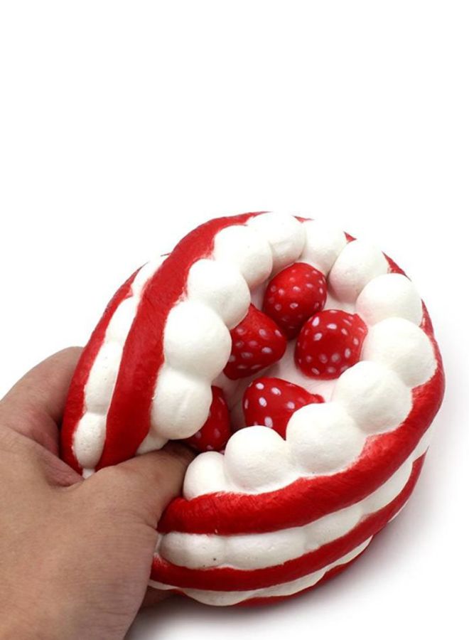 QiaoKai Birthday Cake Squishy Toy 11x8x8cm - Image 2