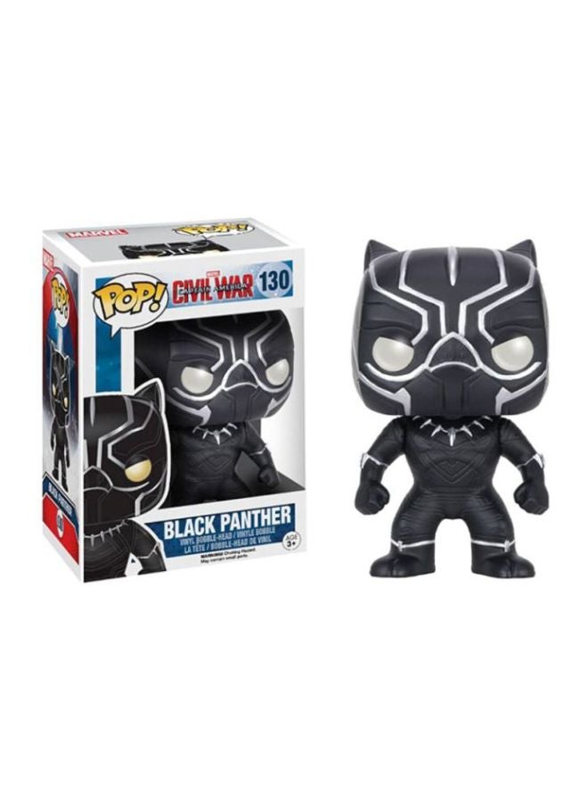 QiaoKai Civil War Black Panther Action Figure 3.75-Inch - Image 3