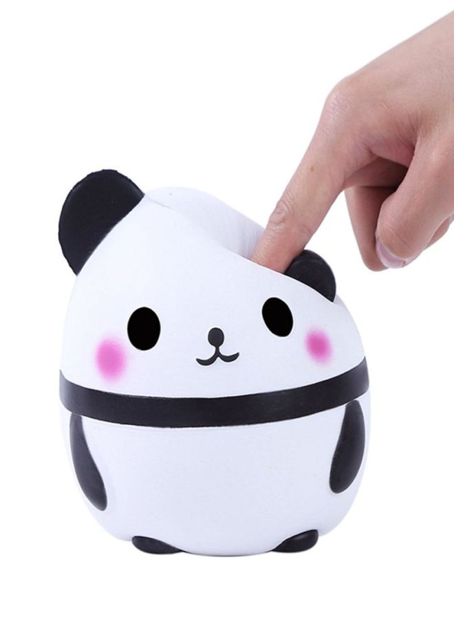 QiaoKai Panda Squishy Stress Relieving Soft Toy 14x17x13cm - Image 2