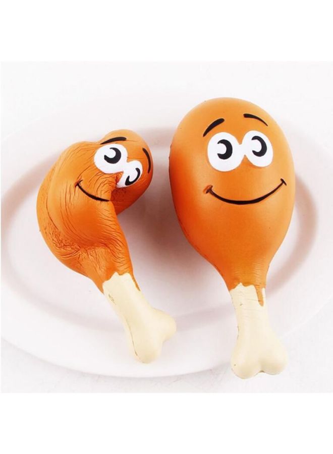 QiaoKai Chicken Leg Designed Squishy Toy - Image 2