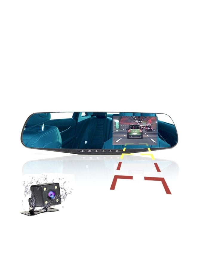 Toby's - Full HD Dual Lens Rear-View Mirror With Reverse Camera - Image 1