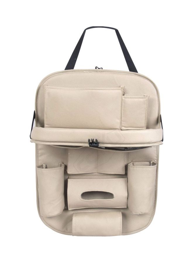 Agc Rear Car Seat Hanging Storage With Foldable Table Tray - Image 1