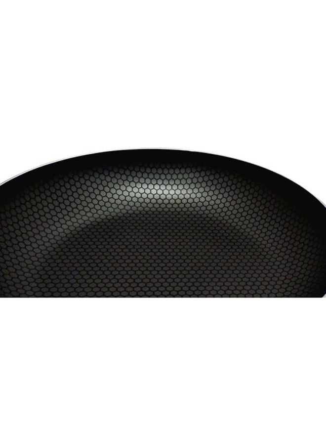 ديسيني مقلاة غير لاصقة أسود/ أحمر/ فضي 18سم - Image 3