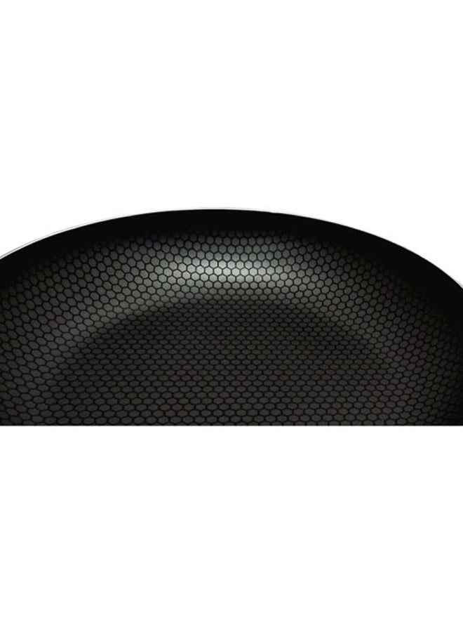 ديسيني مقلاة غير لاصقة أسود/ أحمر/ فضي 30سم - Image 3