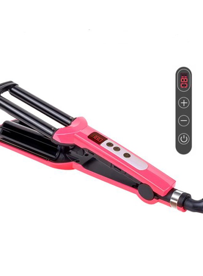 بيوينتي جهاز كي احترافي لتجعيد الشعر وردي/أسود 30سم - Image 2