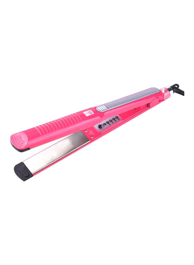 Beauenty 3-In-1 Corn Hot Plywood Hair Curling Iron Pink/Silver/Black 29cm - Image 1