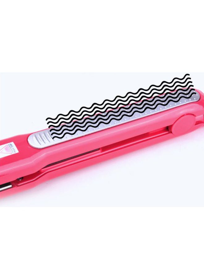 Beauenty 3-In-1 Corn Hot Plywood Hair Curling Iron Pink/Silver/Black 29cm - Image 3