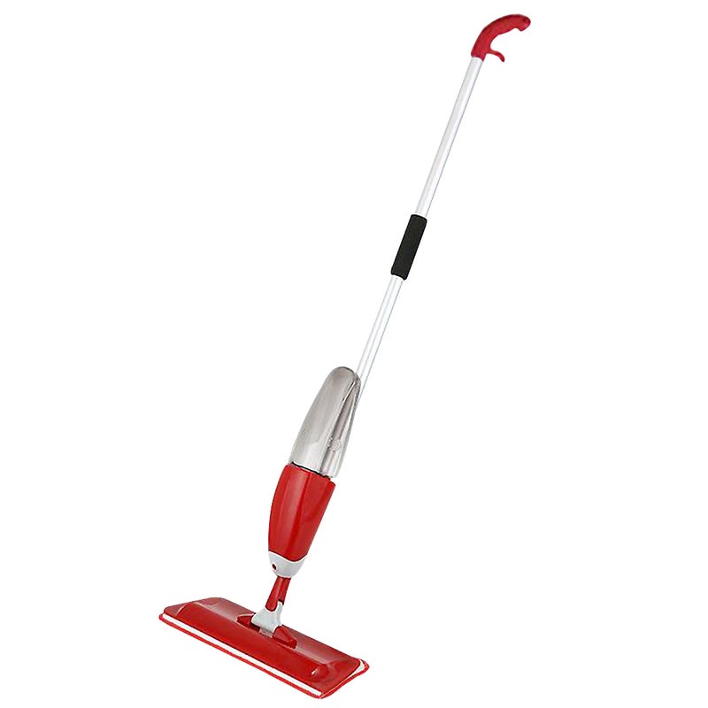 Spray Mop Blue With Replacement Cleaning Pad Red 130x40cm - Image 4