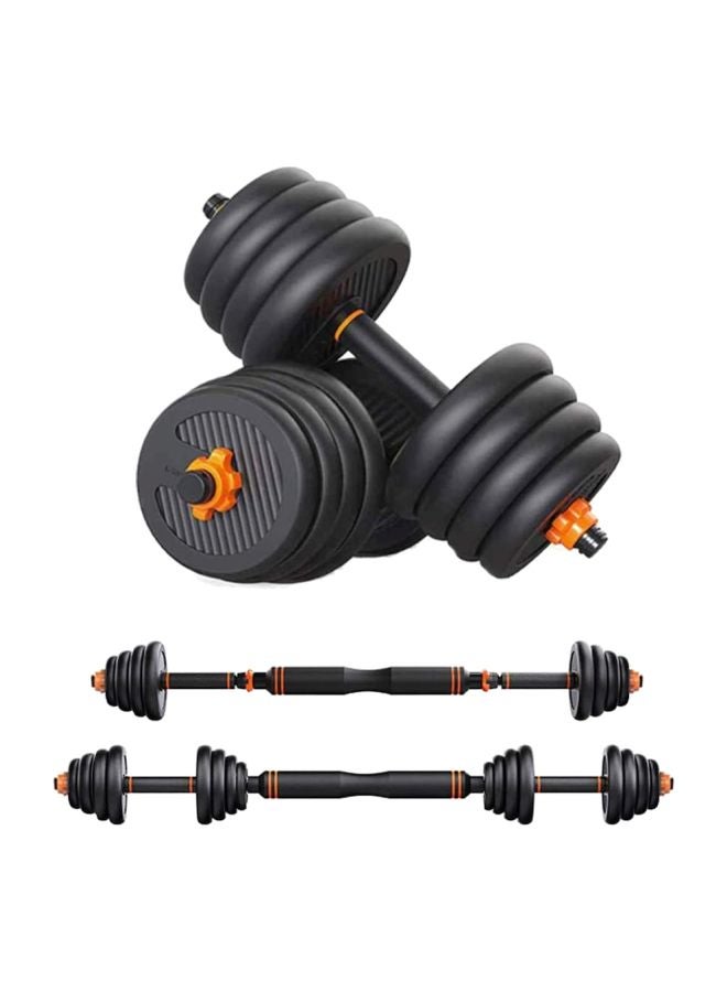 2-In-1 Adjustable Barbell And Dumbbell Set 30kg