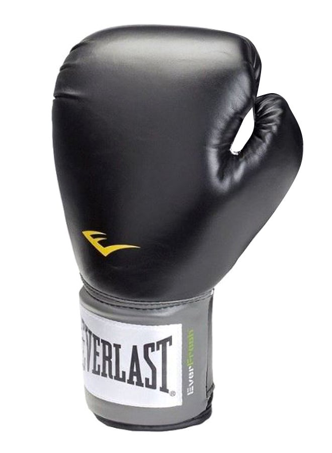 EVERLAST Pair Of Pro Style Boxing Gloves Black/Grey/White 33 x 20cm - Image 2