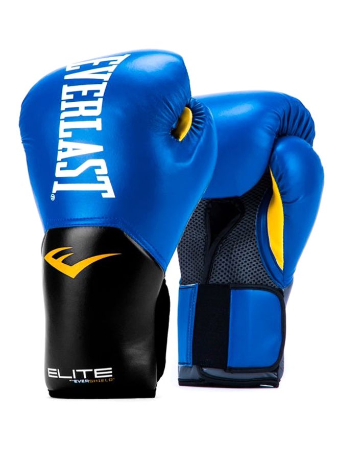 إفرلاست قفازات ملاكمة برو ستايل إليت، لون أزرق/ أبيض/ أسود - Image 1