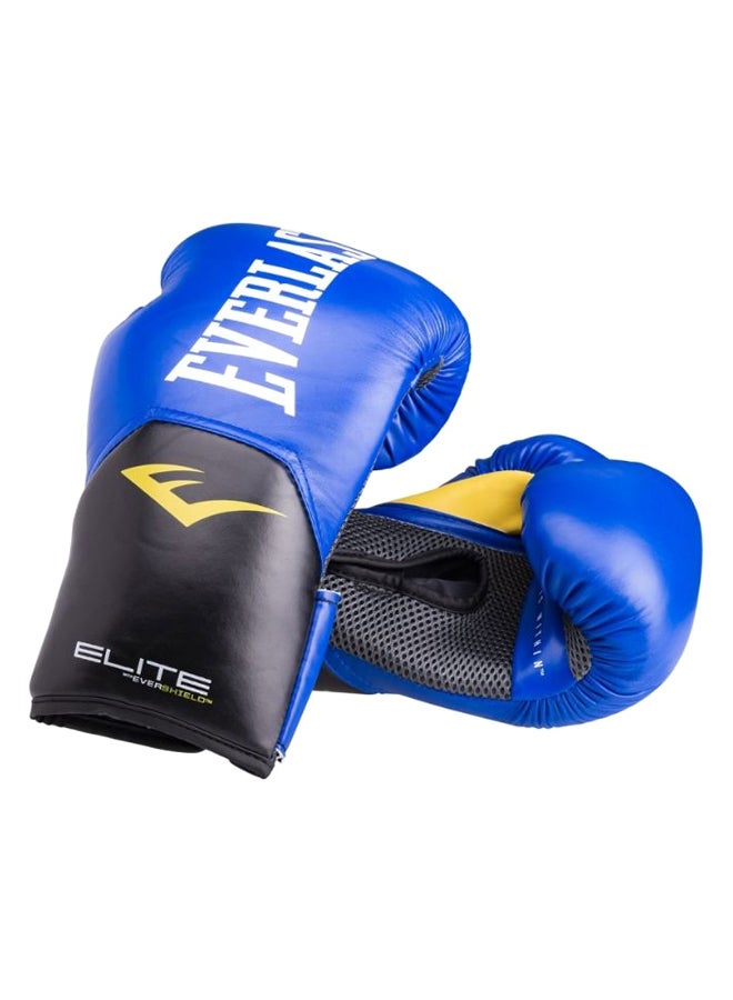 إفرلاست قفازات ملاكمة برو ستايل إليت، لون أزرق/ أبيض/ أسود - Image 2