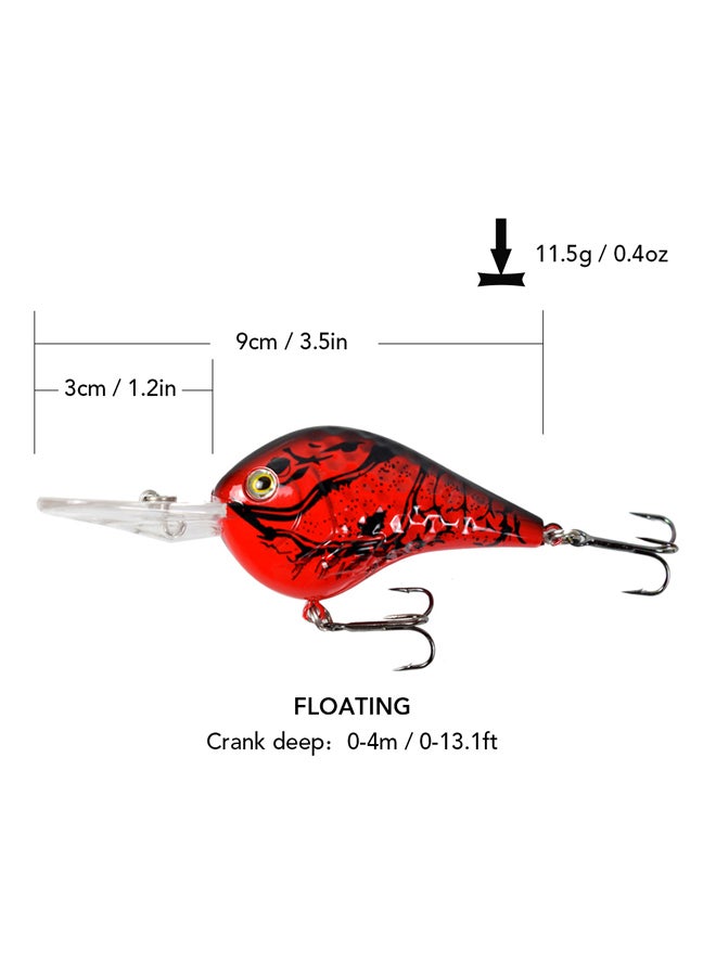 LIXADA 5-Piece Mini Bionic Fishing Bait Set 5x3.5inch  - Image 2