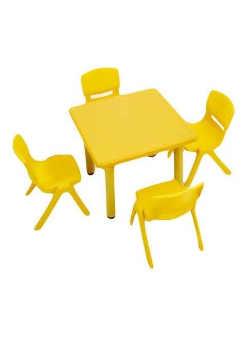5-Piece Folding Garden Furniture Set 60x60x50cm