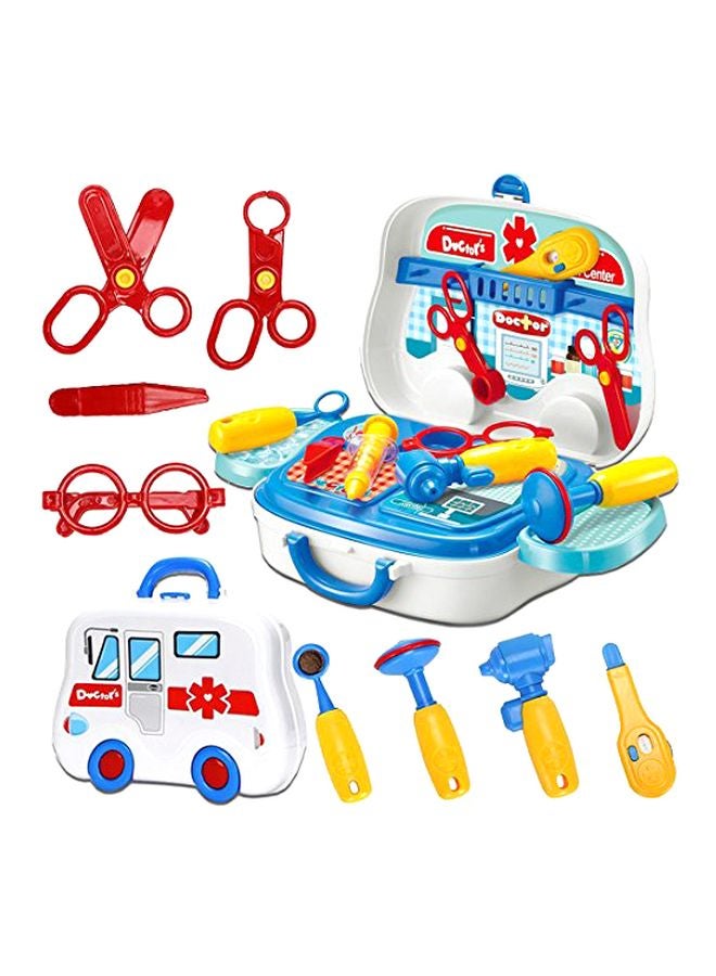 deAO 10-Piece 2-In-1 Doctor Medical Box Set - Image 1