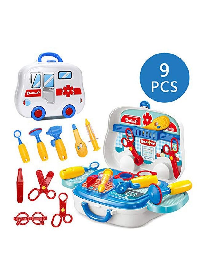 deAO 10-Piece 2-In-1 Doctor Medical Box Set - Image 2