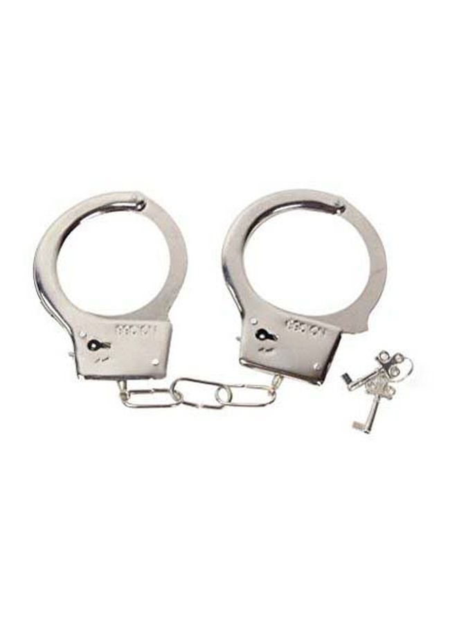 Tinksky - Steel Handcuffs With Key 27x9x5.5cm - Image 1