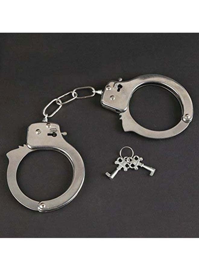 Tinksky - Steel Handcuffs With Key 27x9x5.5cm - Image 1