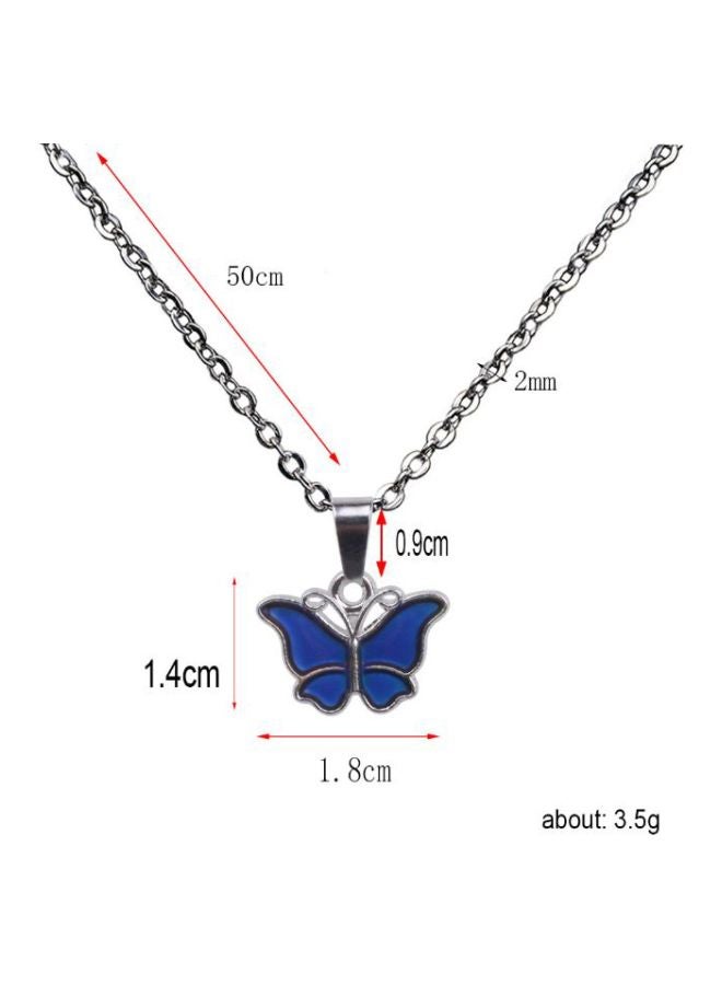 Beauenty - Butterfly Designed Colour Changing Pendant Necklace - Image 1
