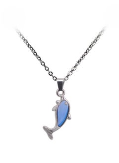 Dolphin Design Colour Changing Pendant Necklace