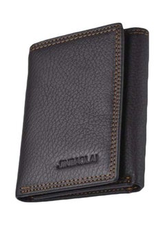 Bi-Fold Leather Wallet Coffee