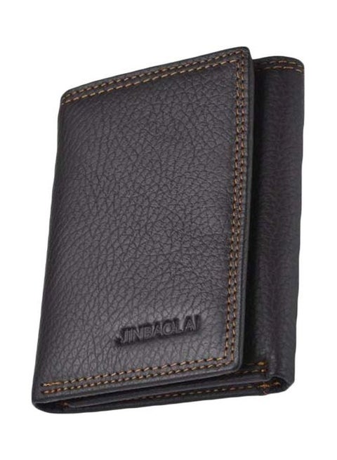 Bi-Fold Leather Wallet Coffee