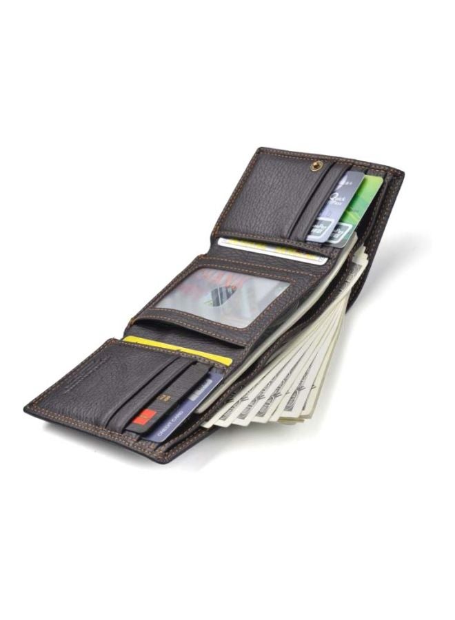 Beauenty - Bi-Fold Leather Wallet Coffee - Image 1