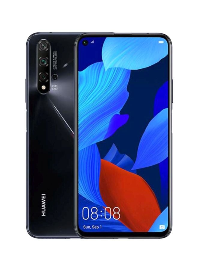HUAWEI - Nova 5T Dual SIM Black 6GB RAM 128GB 4G LTE - Image 1