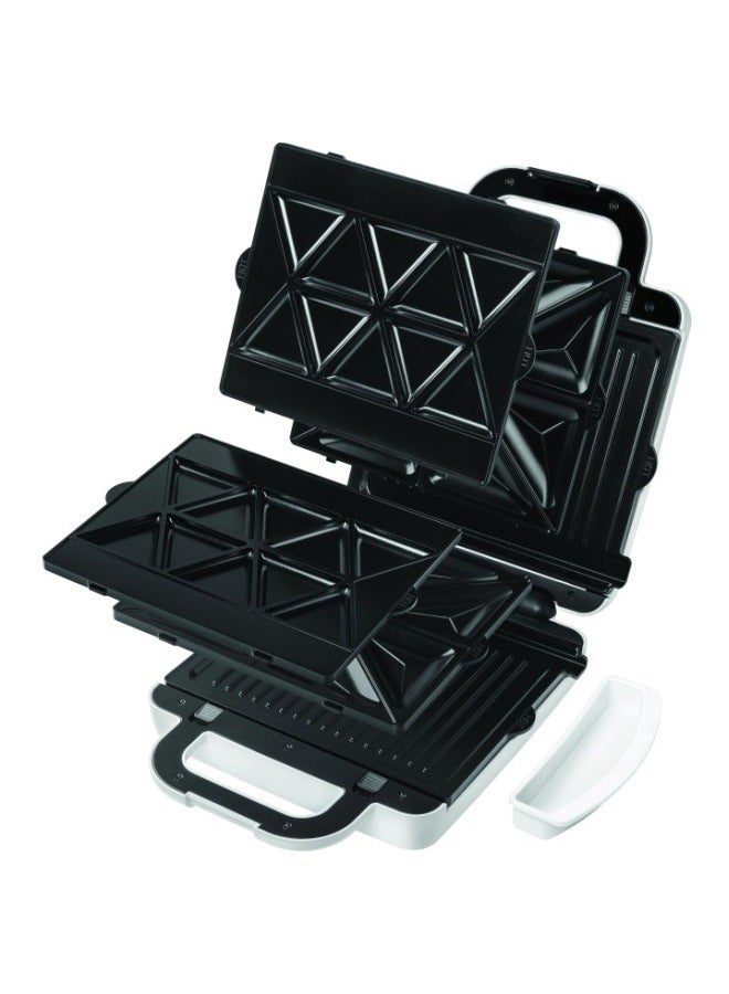 KENWOOD - Sandwich Maker 1300.0 W SMP94 White - Image 1