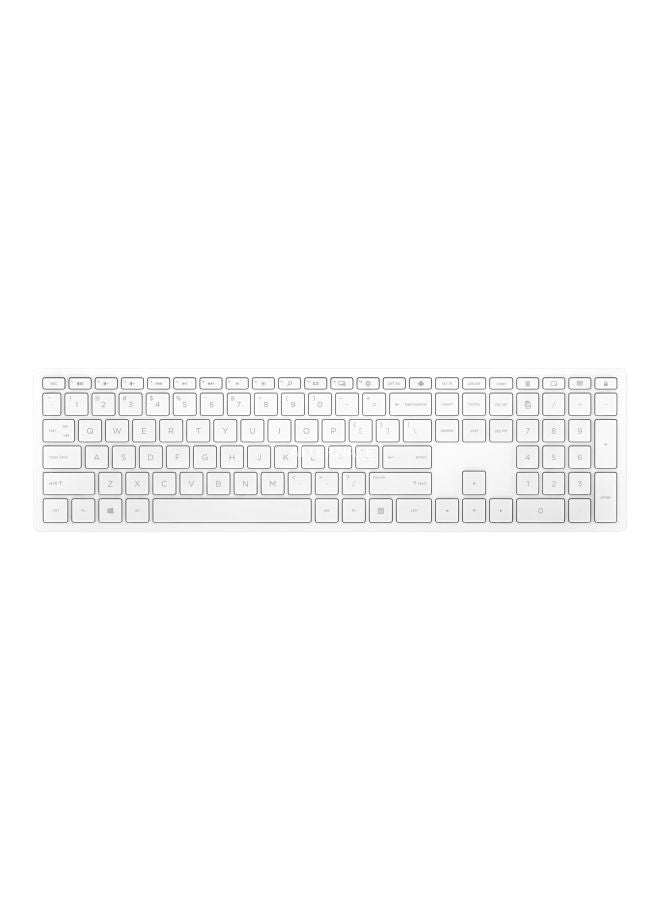 HP - Pavilion Wireless Keyboard 600 White - Image 1